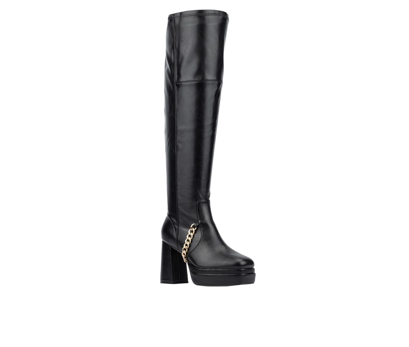 Fashion to Figure Maddy Wide Calf Knee High Boots