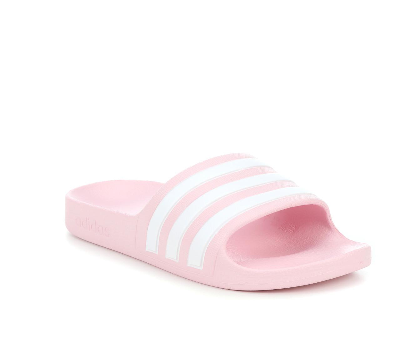 Girls' Adidas Little Kid & Big Kid Adilette Aqua Sport Slides