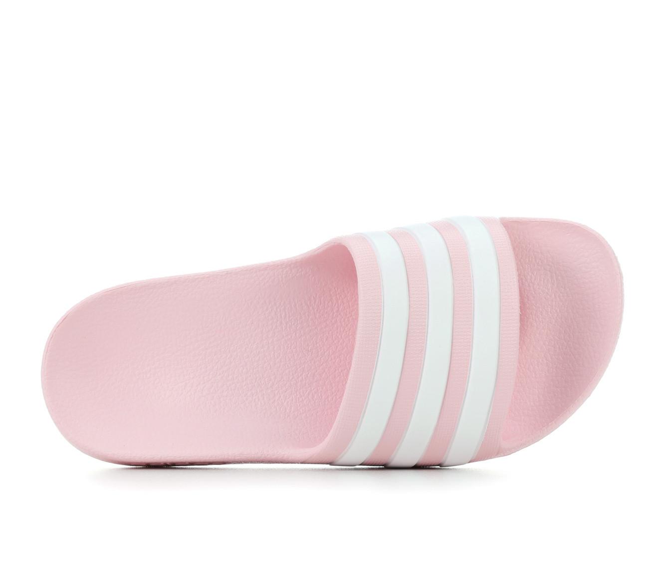 Girls' Adidas Little Kid & Big Kid Adilette Aqua Sport Slides