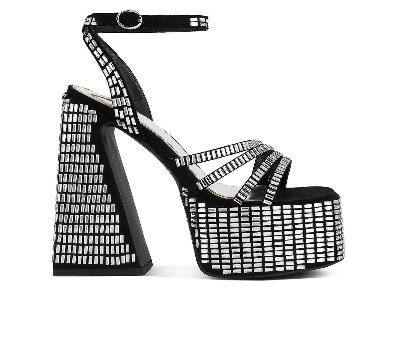 Women's London Rag Lustrous Platform Dress Sandals