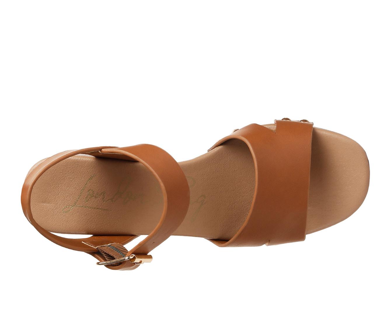 Women's London Rag Campbell Platform Heeled Sandals