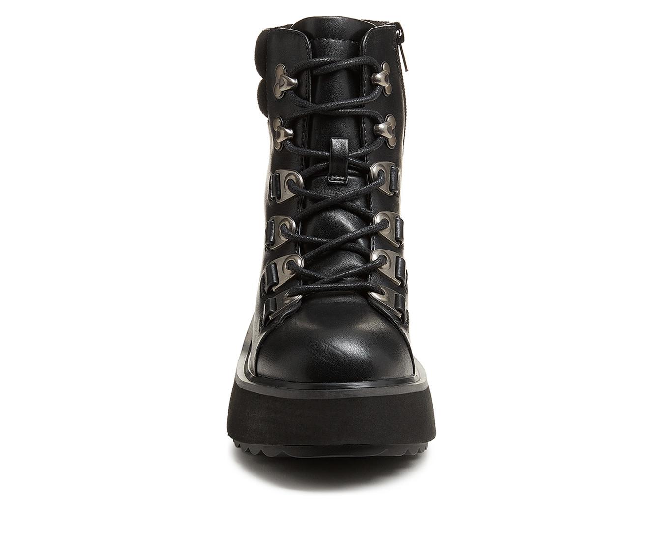 Women's Rocket Dog Handle Wedge Combat Boots