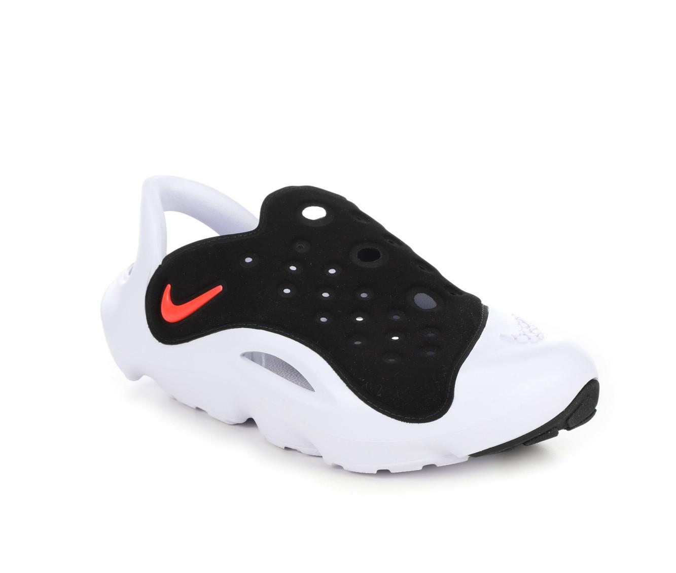 Nike Aqua Swoosh Little Kids Sandals Black