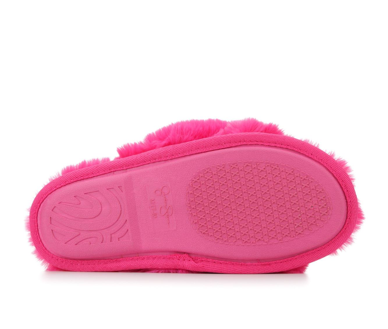 Jessica Simpson High Plush Knot Slide