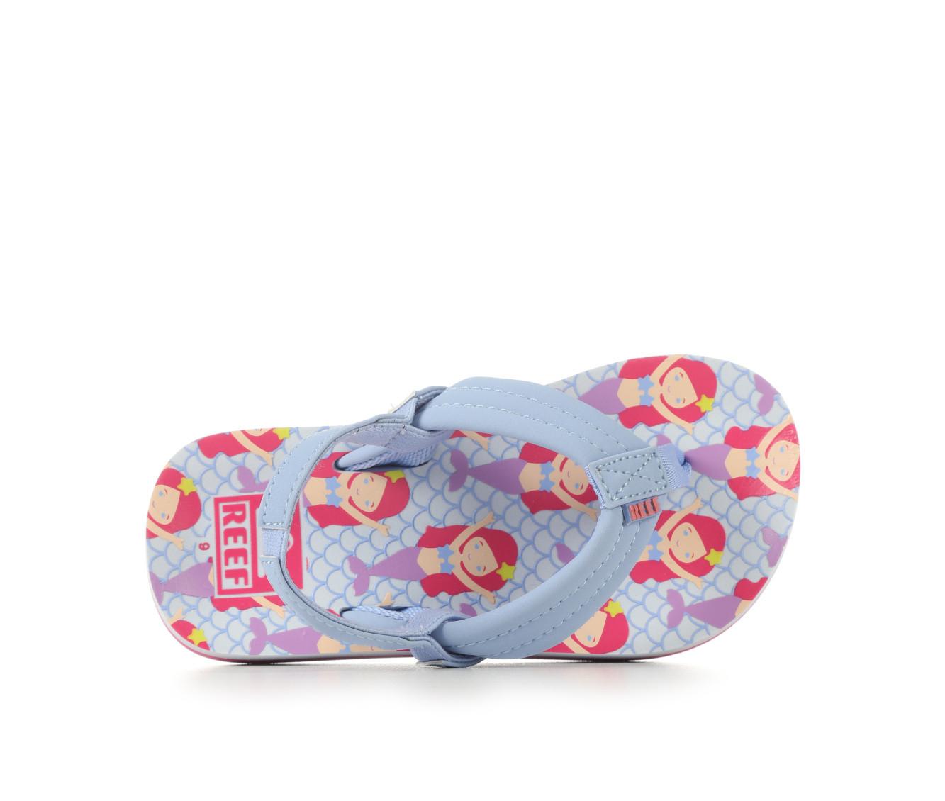 Girls' Reef Toddler & Little Kid Little Ahi Flip-Flop Sandals