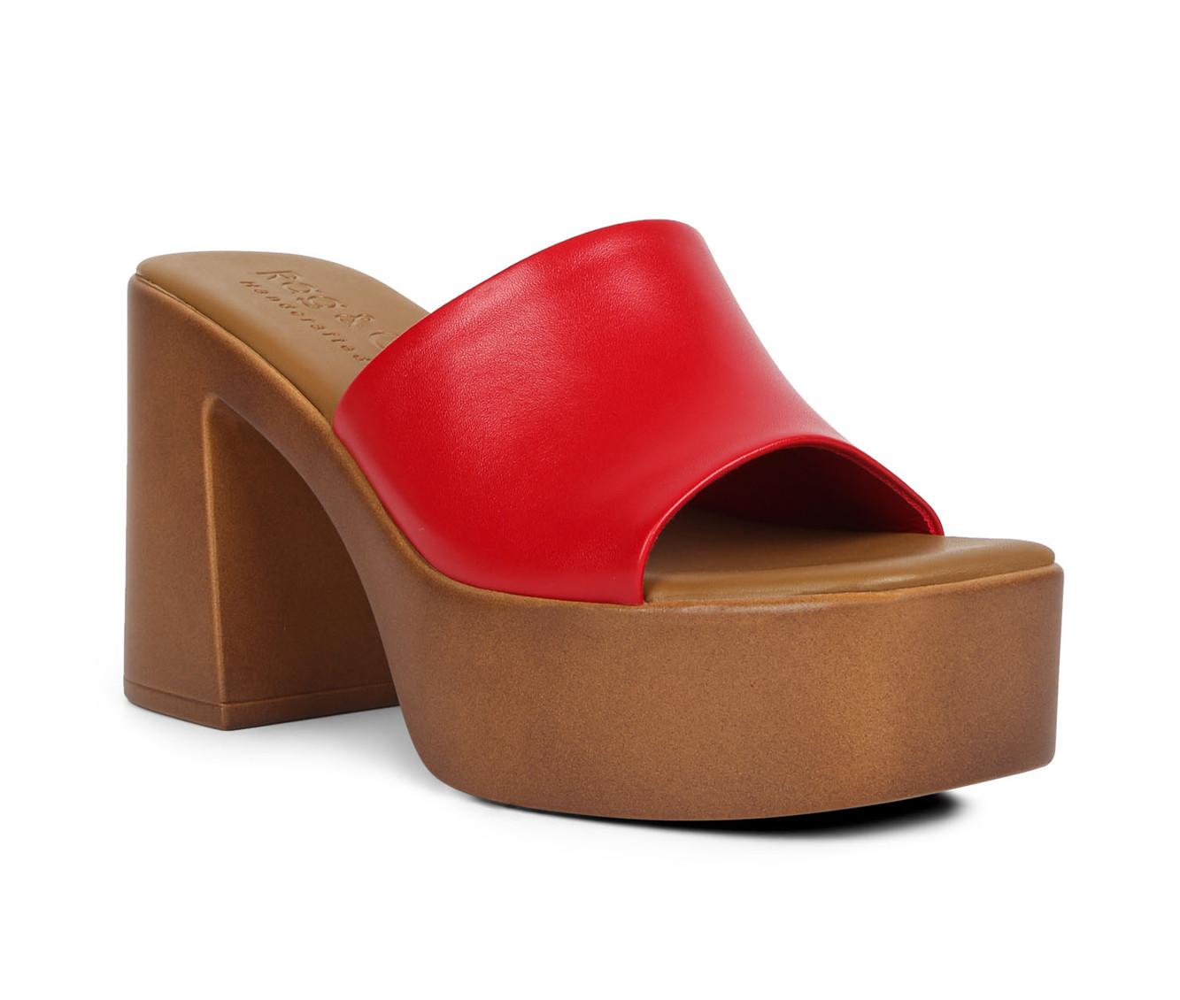 Women's Rag & Co Scandal Platform Heeled Sandals