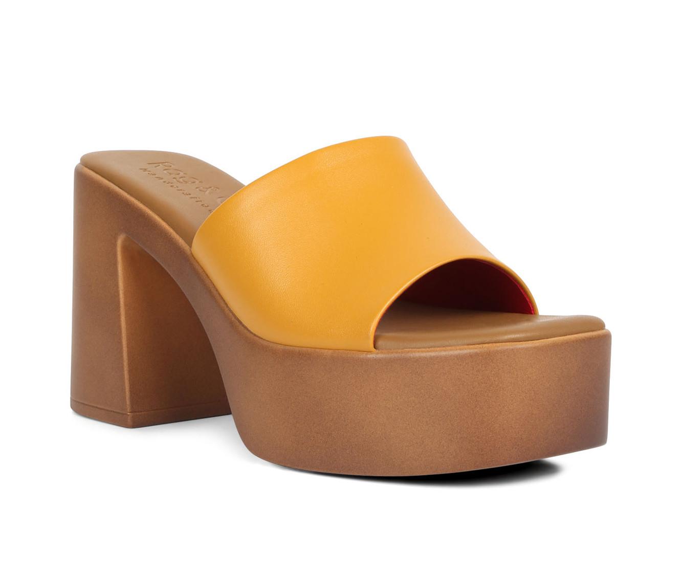 Women's Rag & Co Scandal Platform Heeled Sandals