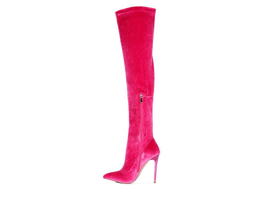 Women's London Rag Madmiss Over The Knee Stiletto Boots