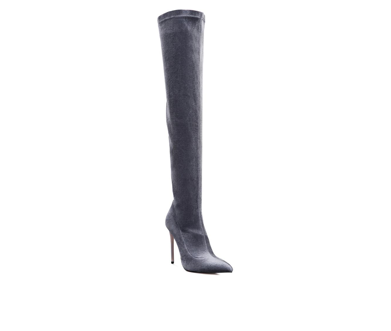 Women's London Rag Madmiss Over The Knee Stiletto Boots