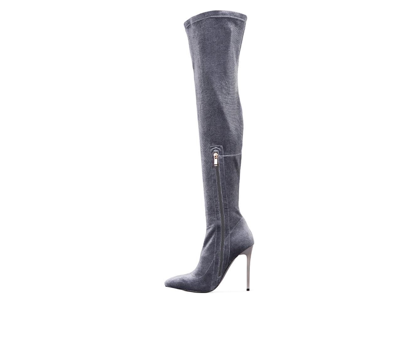 Women's London Rag Madmiss Over The Knee Stiletto Boots