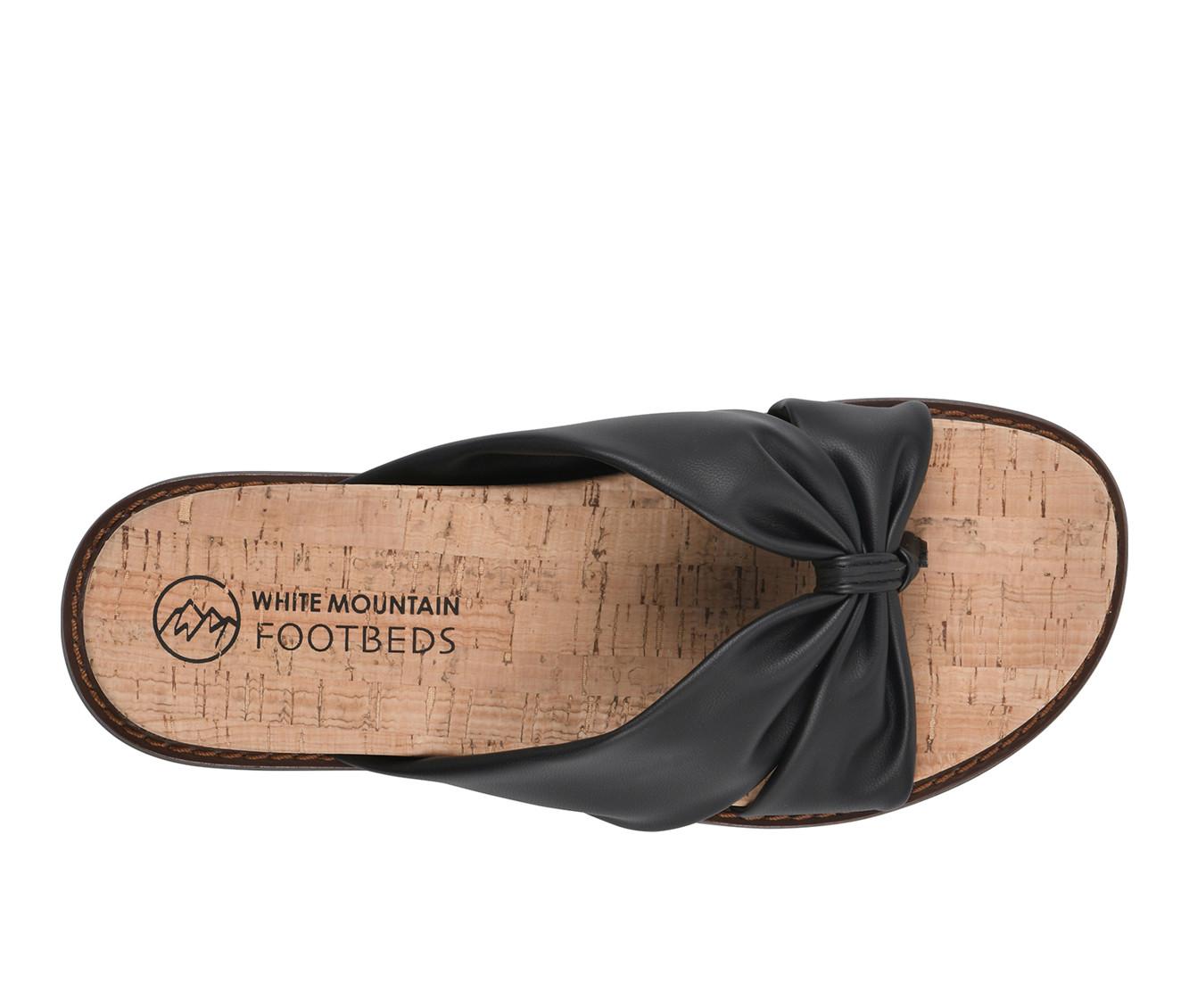 Women's White Mountain Malanga Footbed Sandals