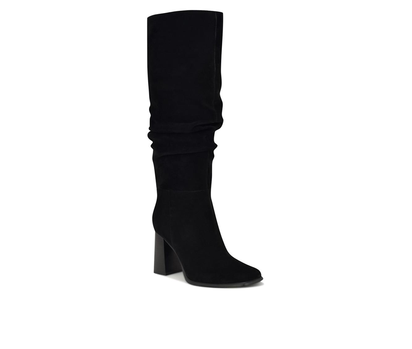 Nine west tall black boots online