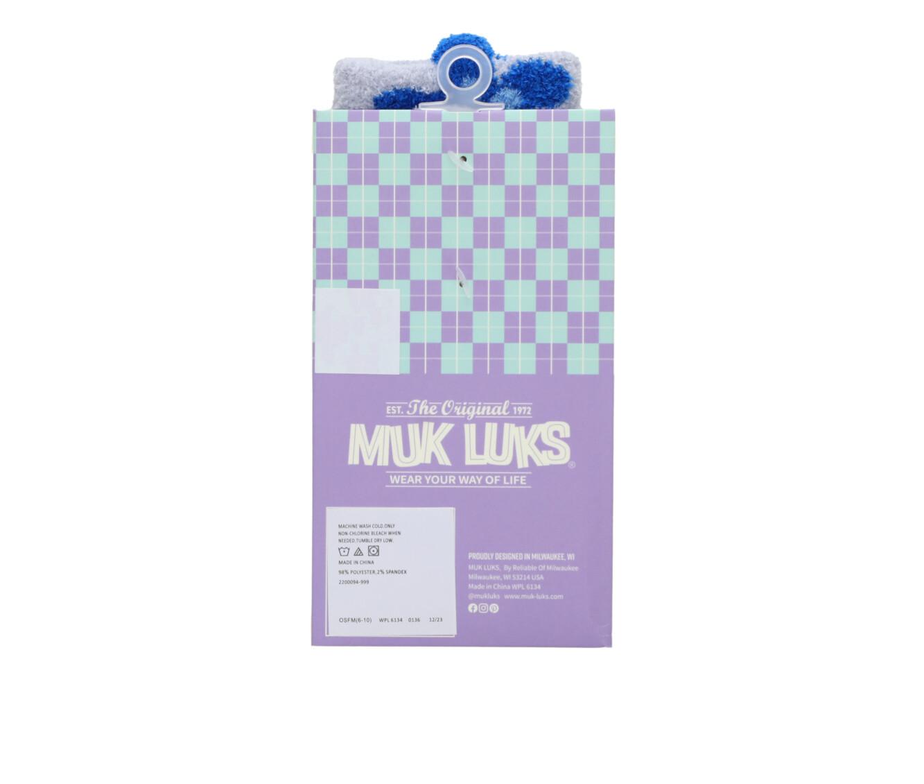 MUK LUKS 2 PACK COZY CREW