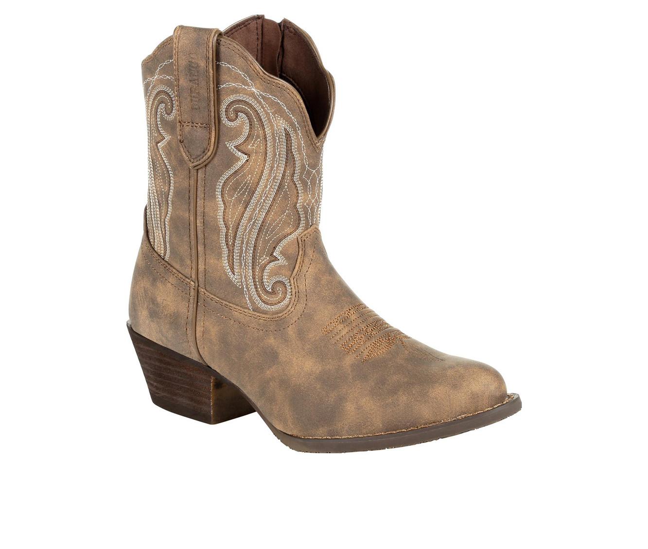 Women's Durango Crush Distressed Shortie Western Boots