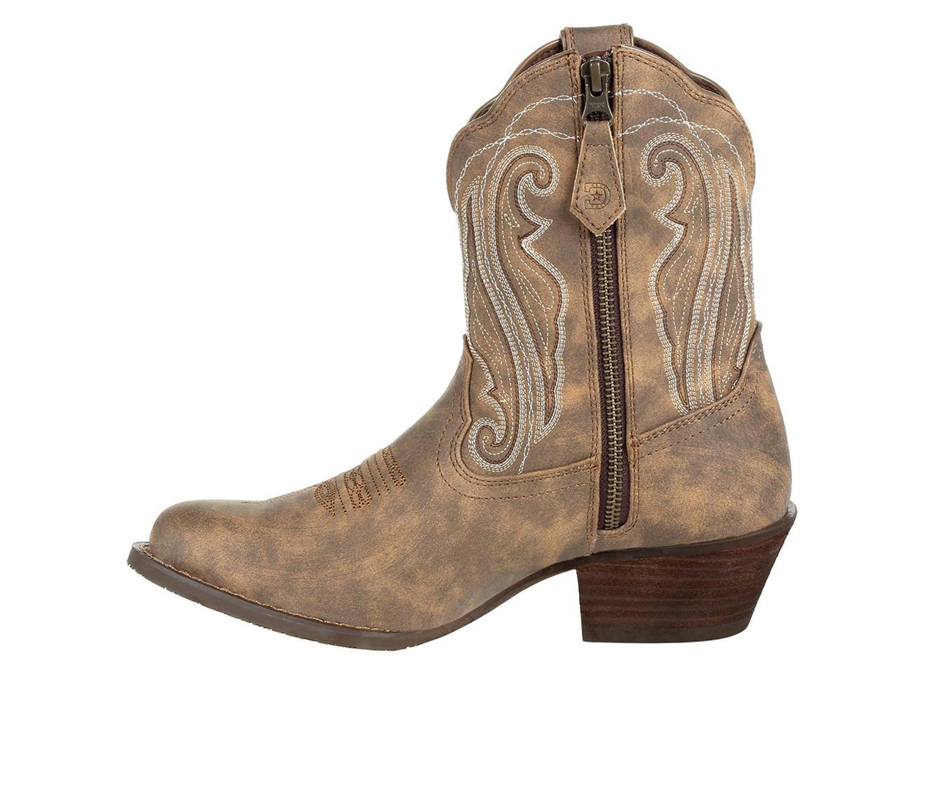 Women's Durango Crush Distressed Shortie Western Boots