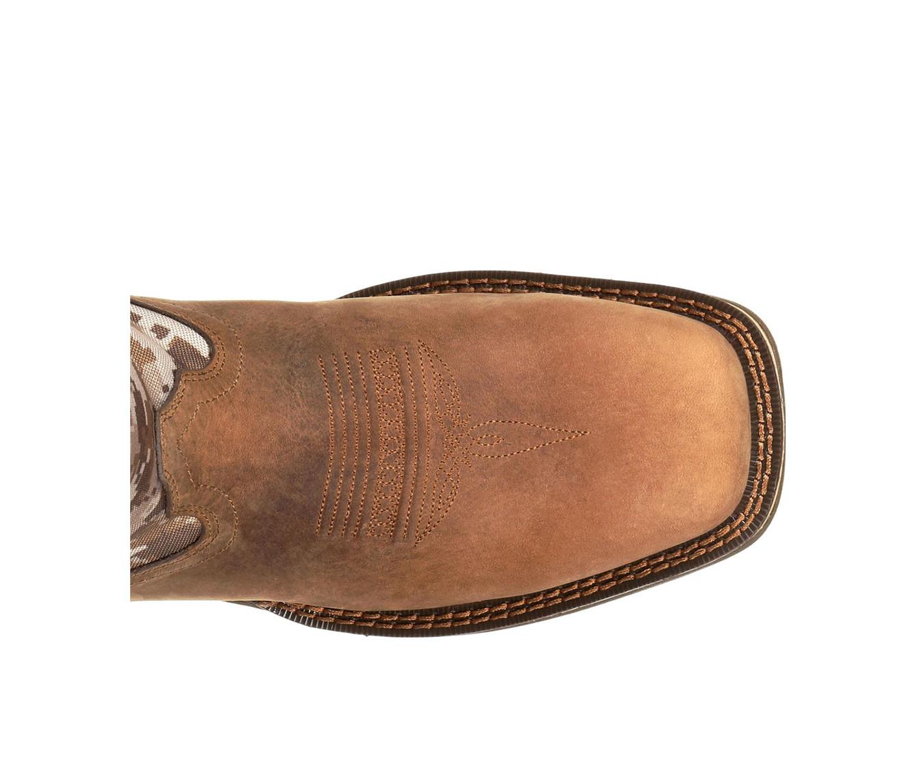 Men's Durango Rebel Desert Camo Pull-on Western Cowboy Boots