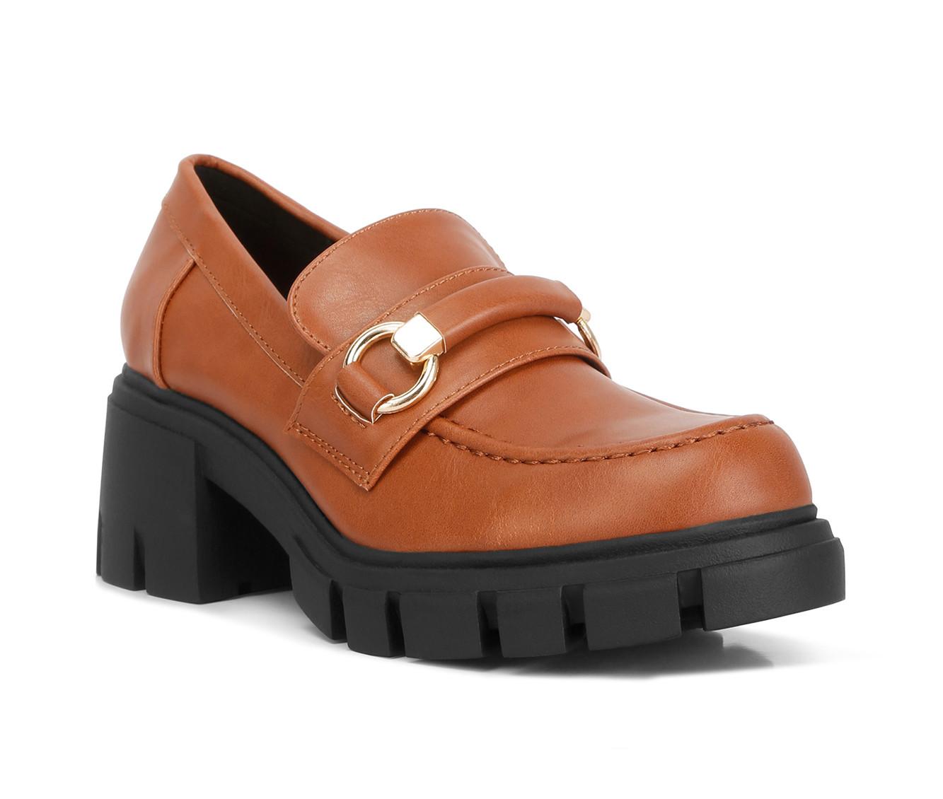 Women's Rag & Co Evangeline Lugged Loafers