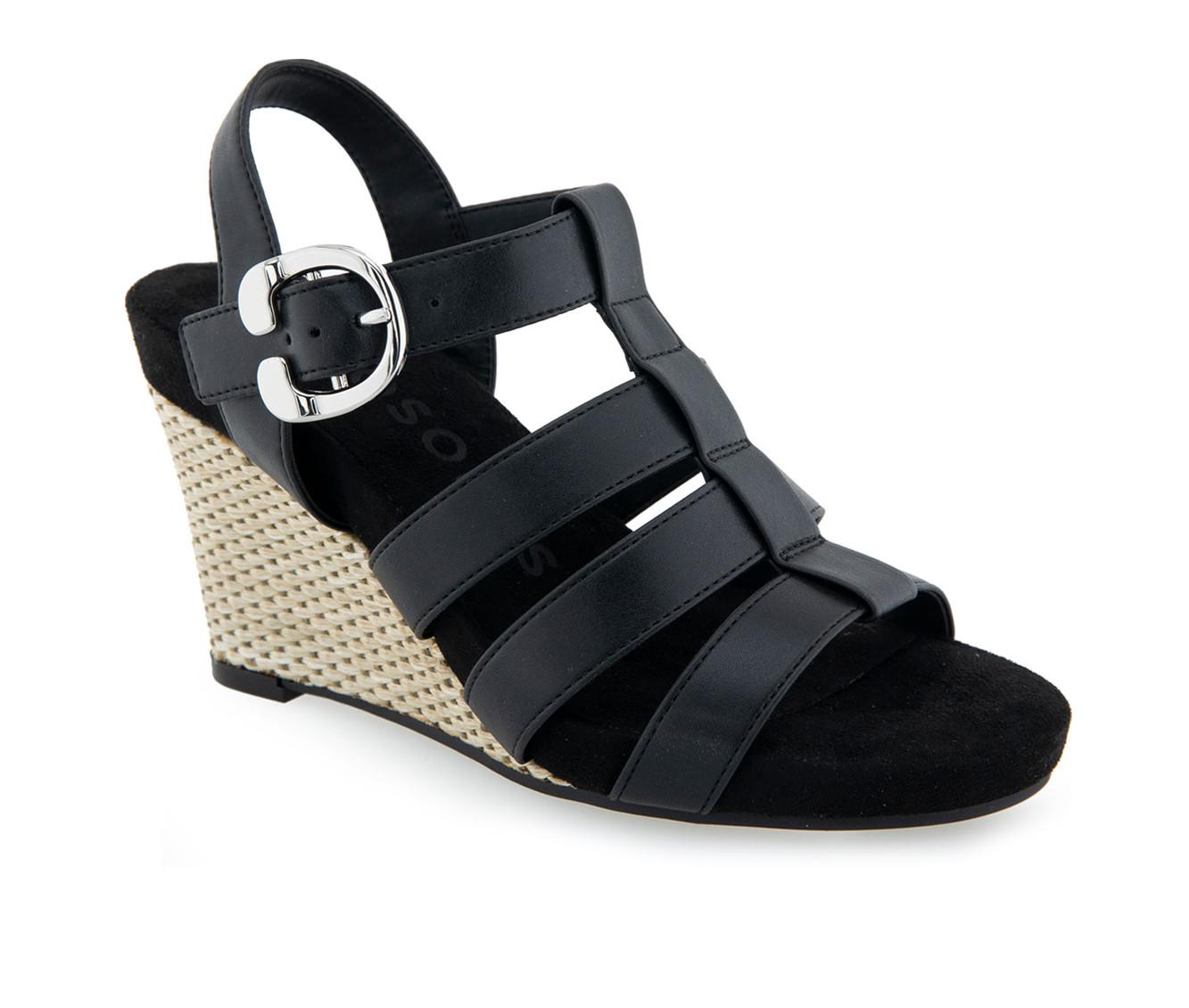 Women's Aerosoles Paige Wedge Sandals | Shoe Carnival