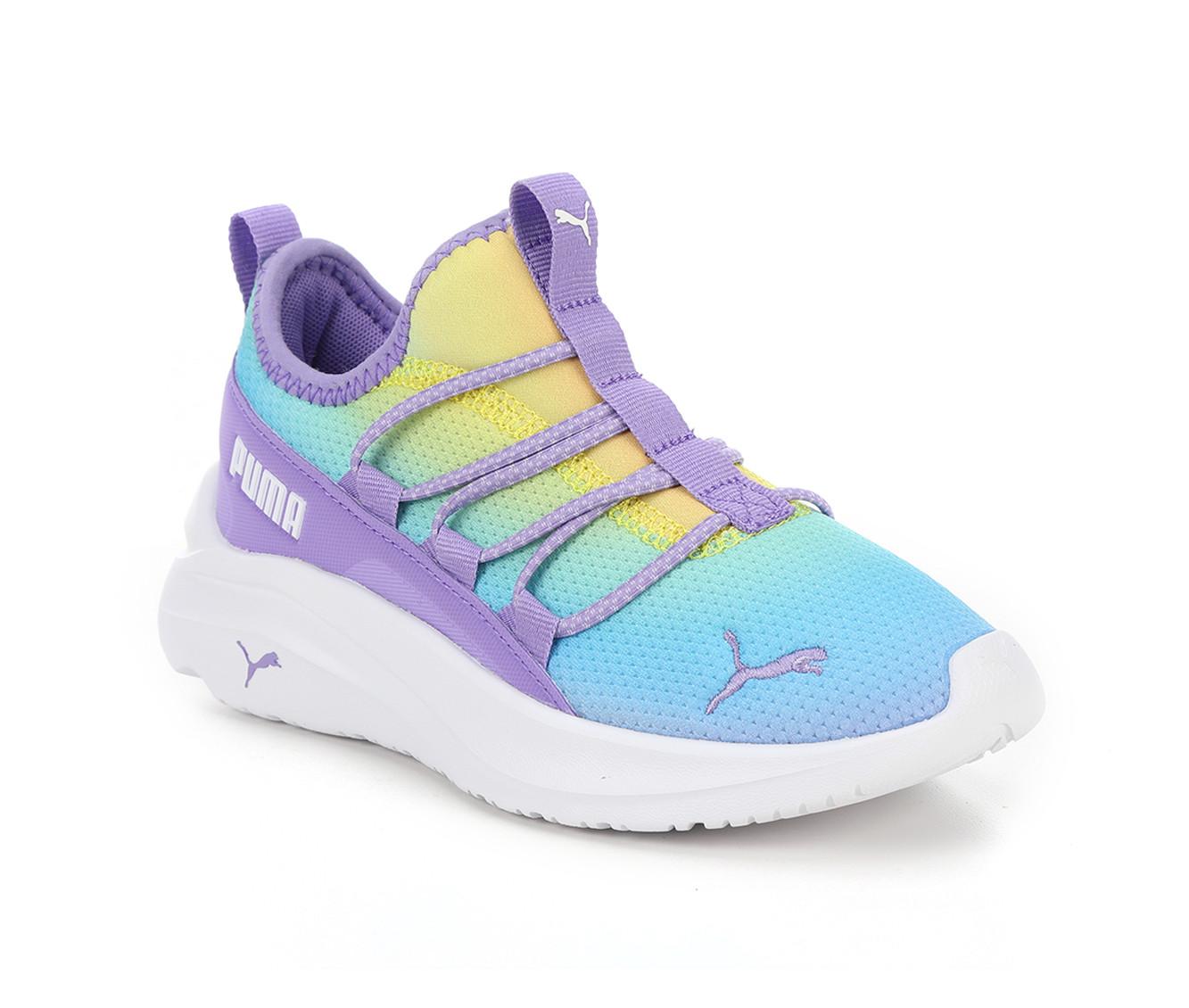 Girls' Puma Softride One4All Dye 10.5-3.5 Running Shoes