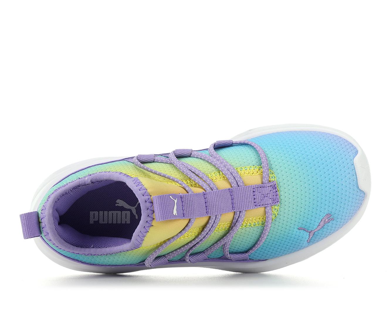 Girls' Puma Softride One4All Dye 10.5-3.5 Running Shoes