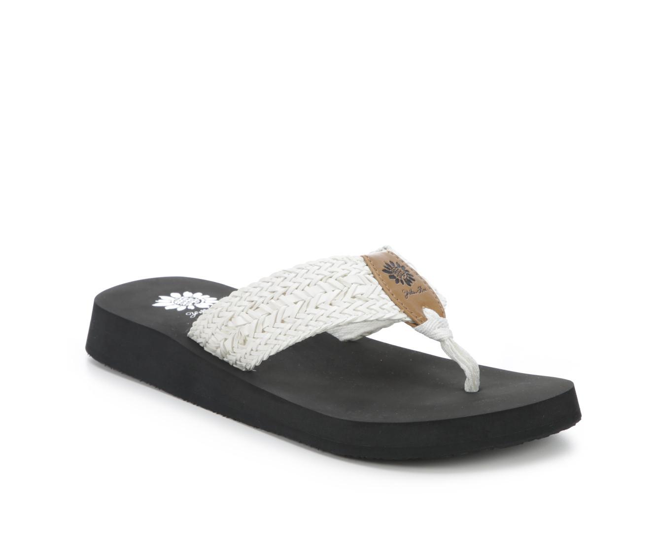 Women's Yellow Box Falia Flip-Flops