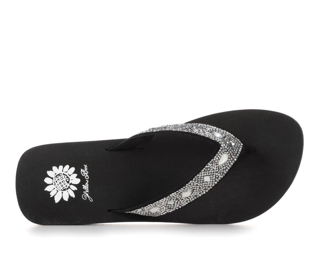 Women's Yellow Box Frenda Flip-Flops