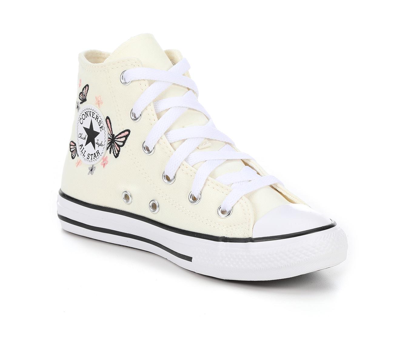 Girls Converse Chuck Taylor Mid Butterflies Preschool Sneakers Shoe Station