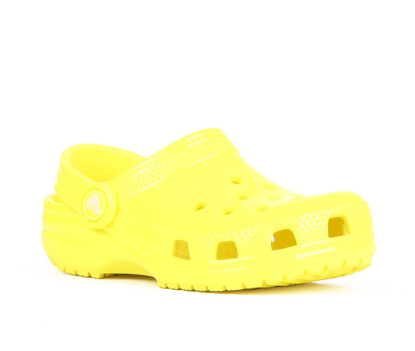 Boys' Crocs Infant & Toddler Neon Highlighter Clogs