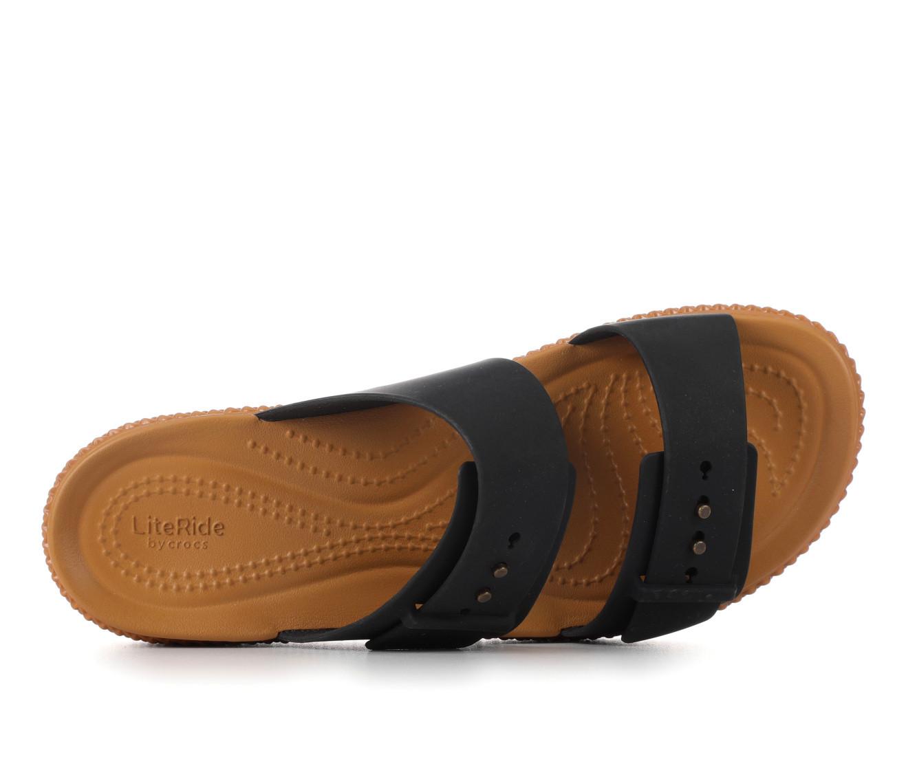 Women's Crocs Brooklyn Woven Buckle