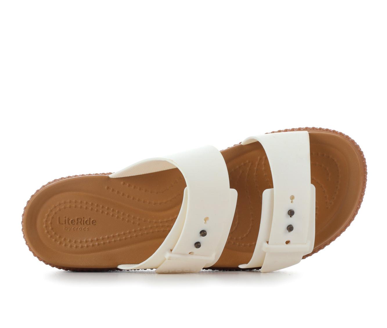 Women's Crocs Brooklyn Woven Buckle