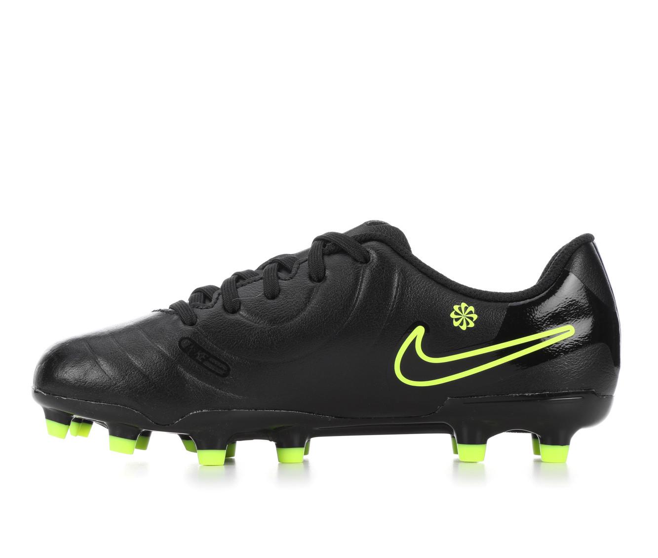 Nike Jr. Tiempo Legend 10 Club Black Volt 6