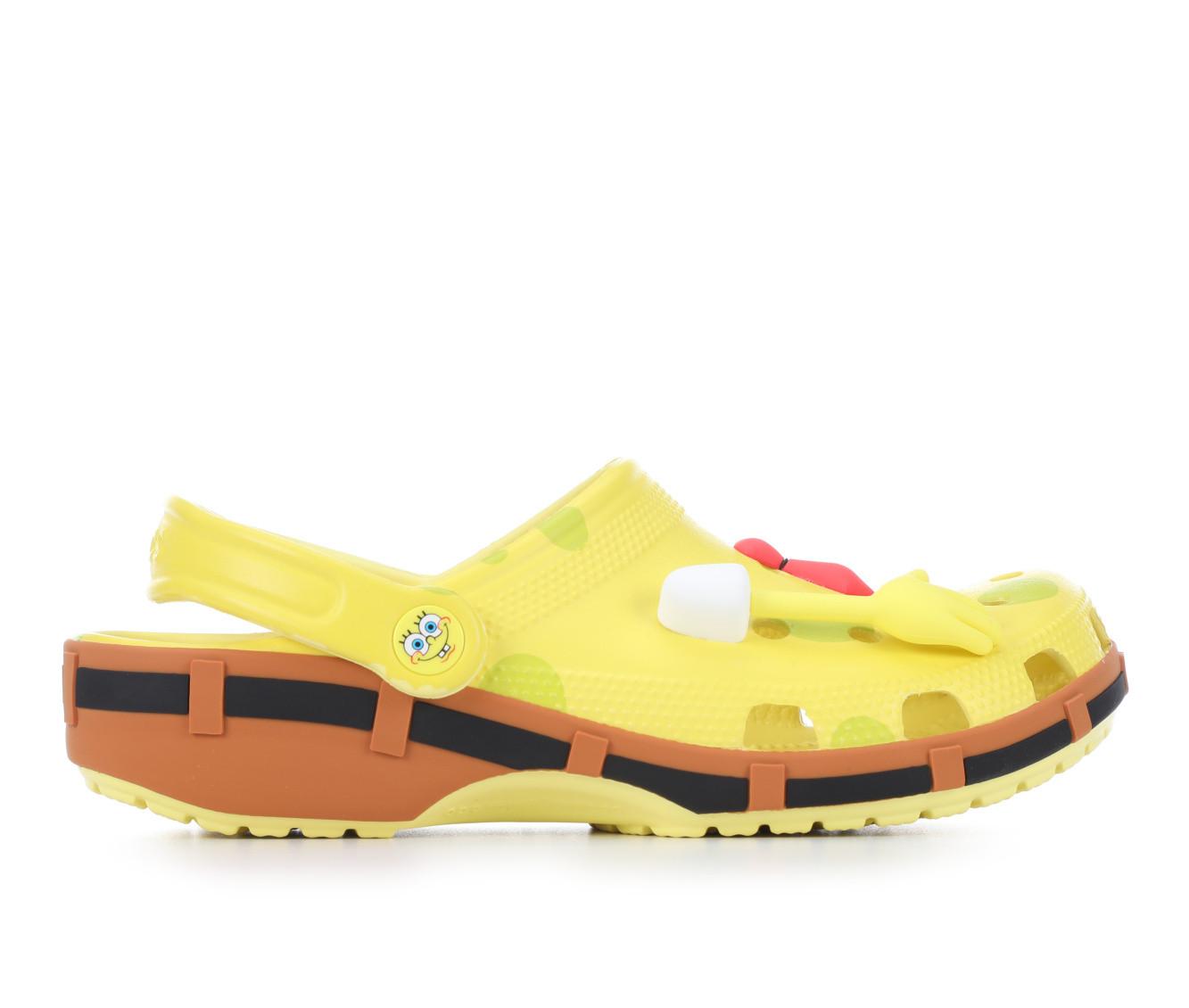 Adults' Crocs Classic Spongebob Clogs