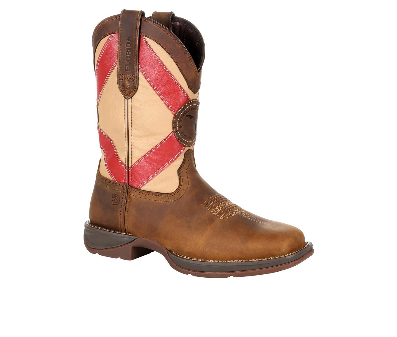 Men's Durango Rebel Florida State Flag Western Boot