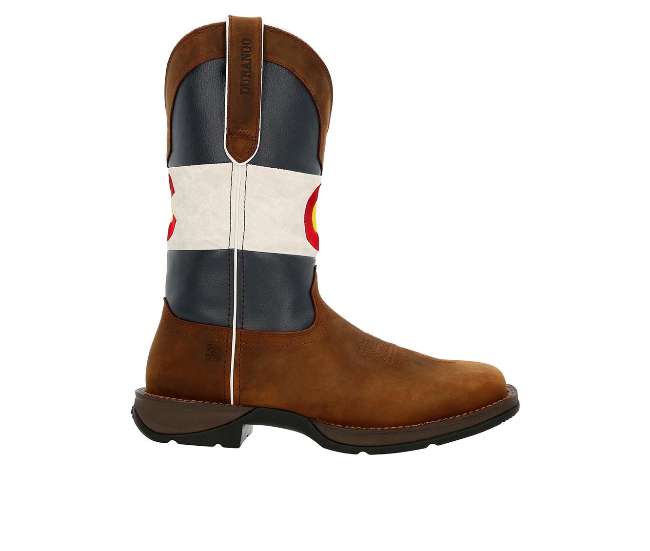 Men's Durango Rebel Colorado Flag Western Boot