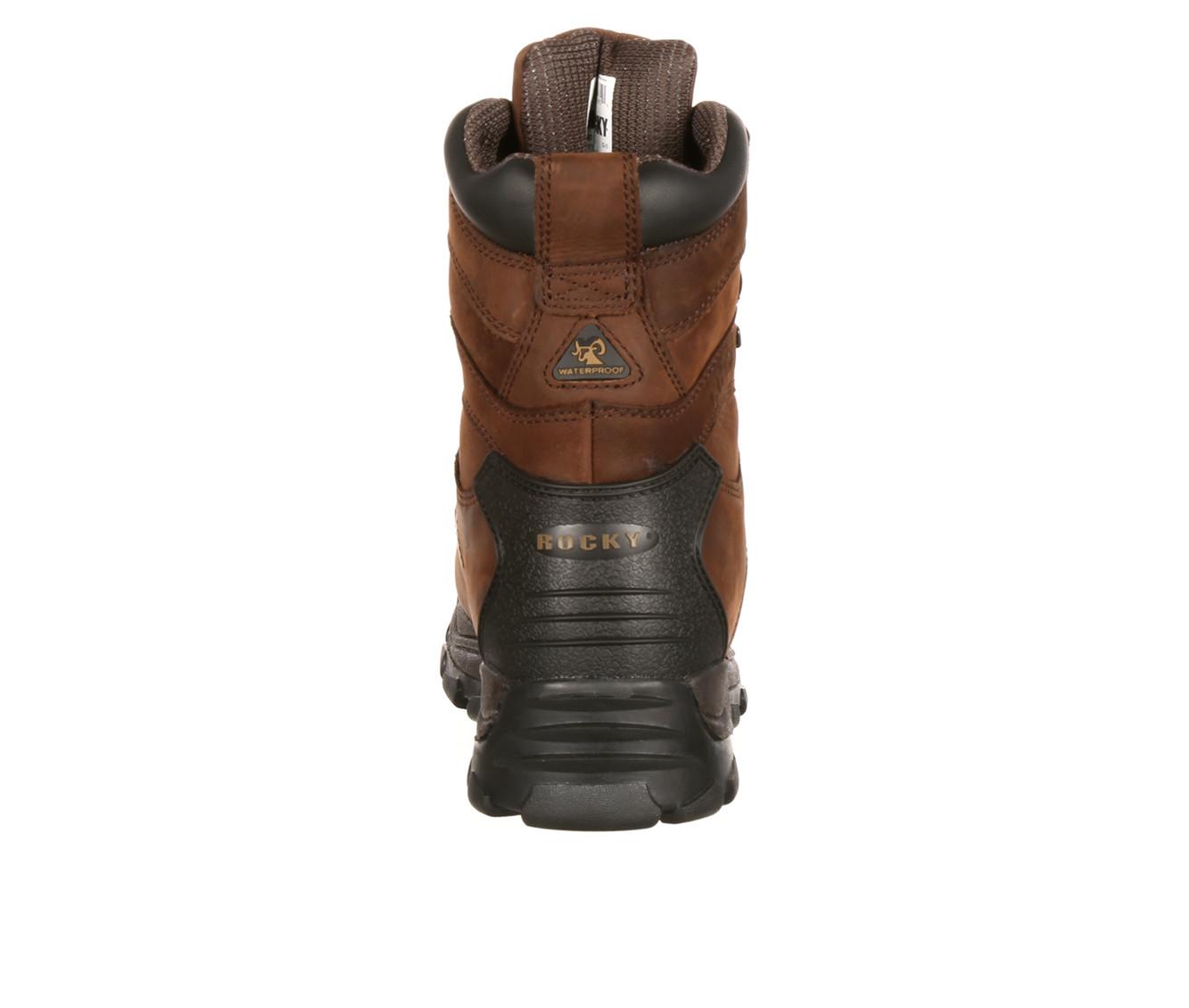 Rocky Boots Men s Sport Utility Pro 600g Insulated Waterproof Wide Brown