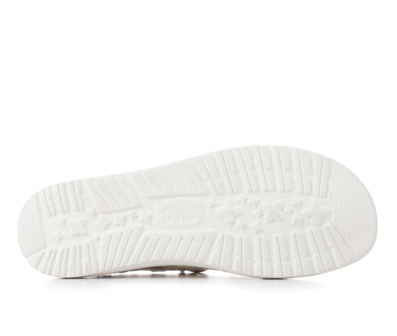 Women's HEYDUDE Wendy Metallic Lace Casual Shoes