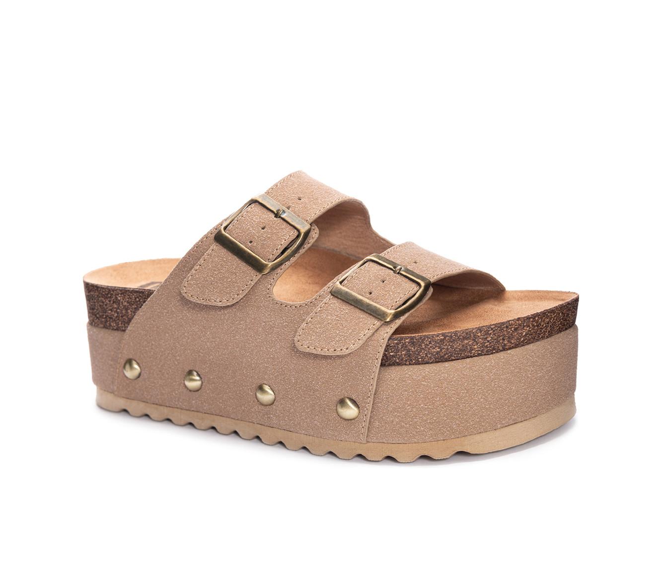 Women's Dirty Laundry Pueblo Platform Footbed Sandals