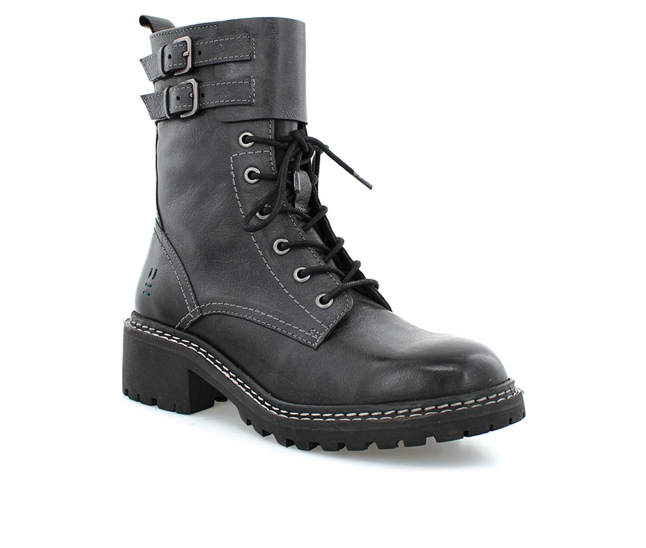 Women's ROAN by BED STU Noelia Mid Calf Combat Boots