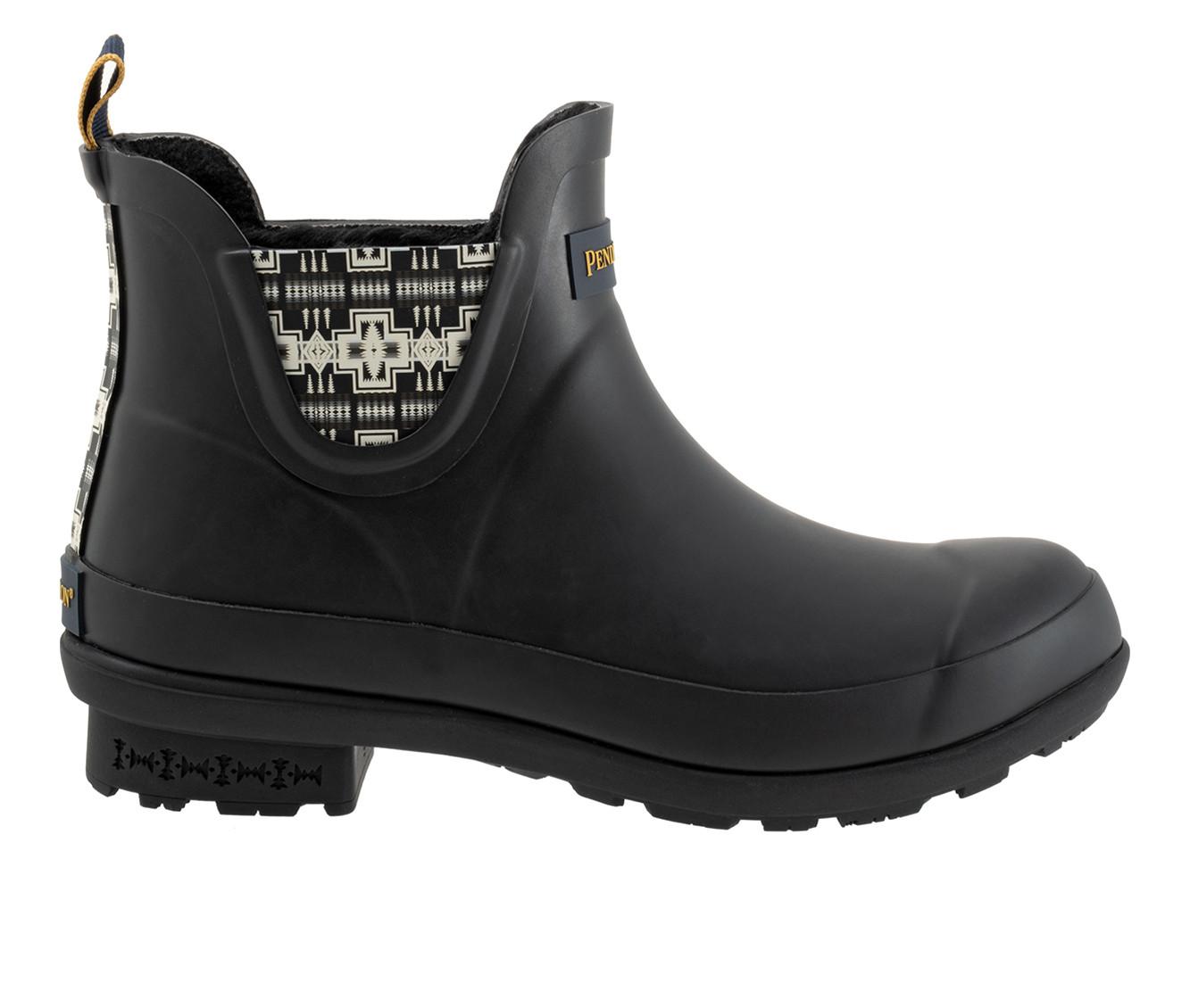 Women's Pendleton Harding Fur Chelsea Rain Boots