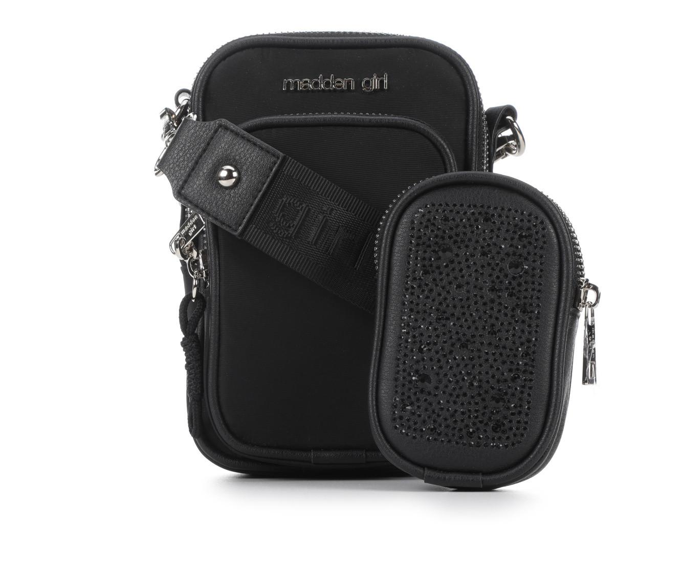 Madden Girl Nylon Cellphone Crossbody Handbag