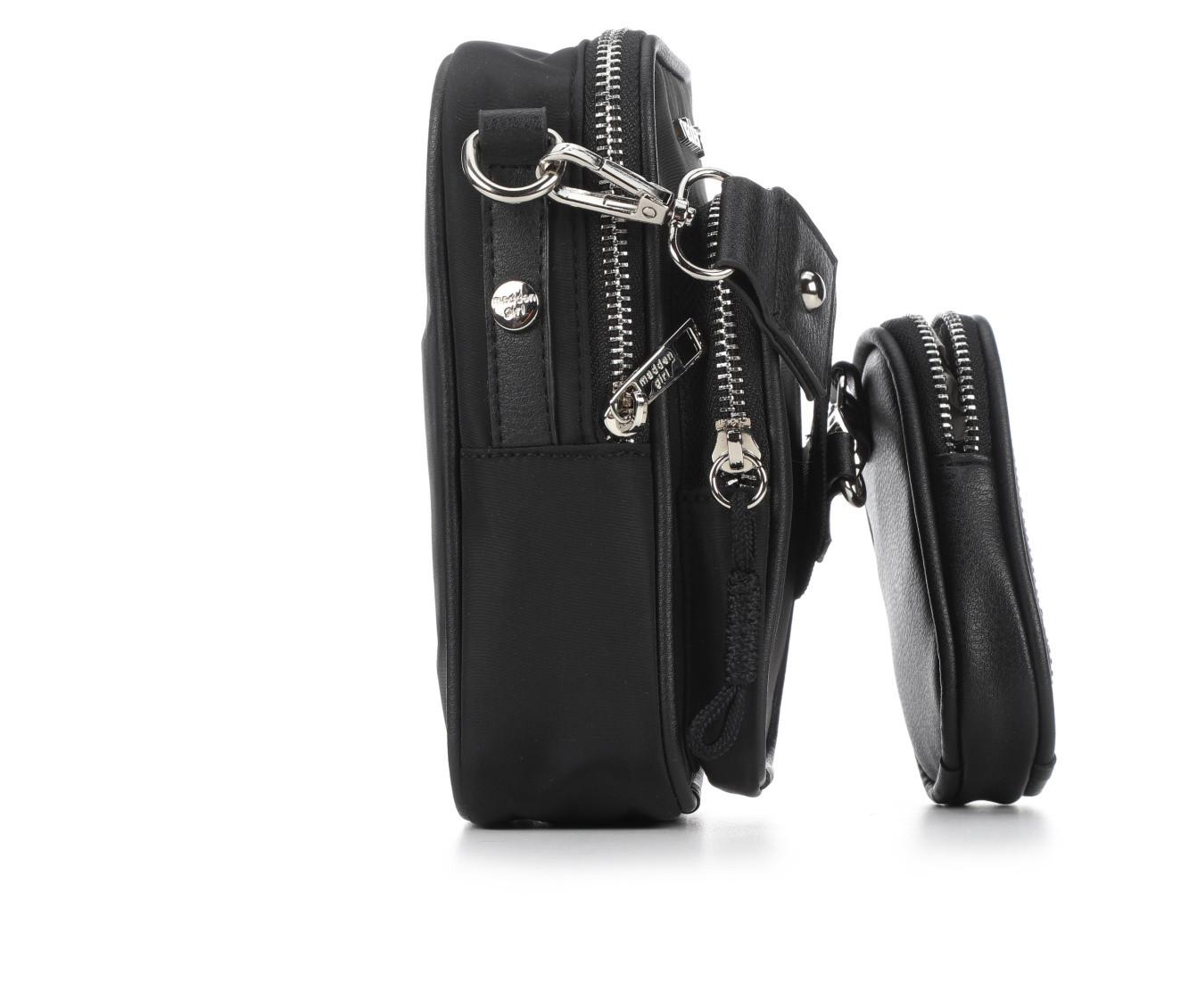 Madden Girl Nylon Cellphone Crossbody Handbag