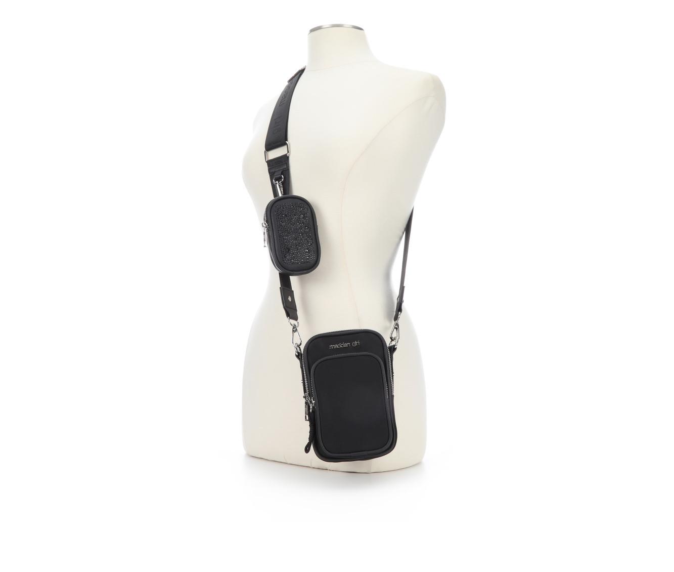 Madden Girl Nylon Cellphone Crossbody Handbag