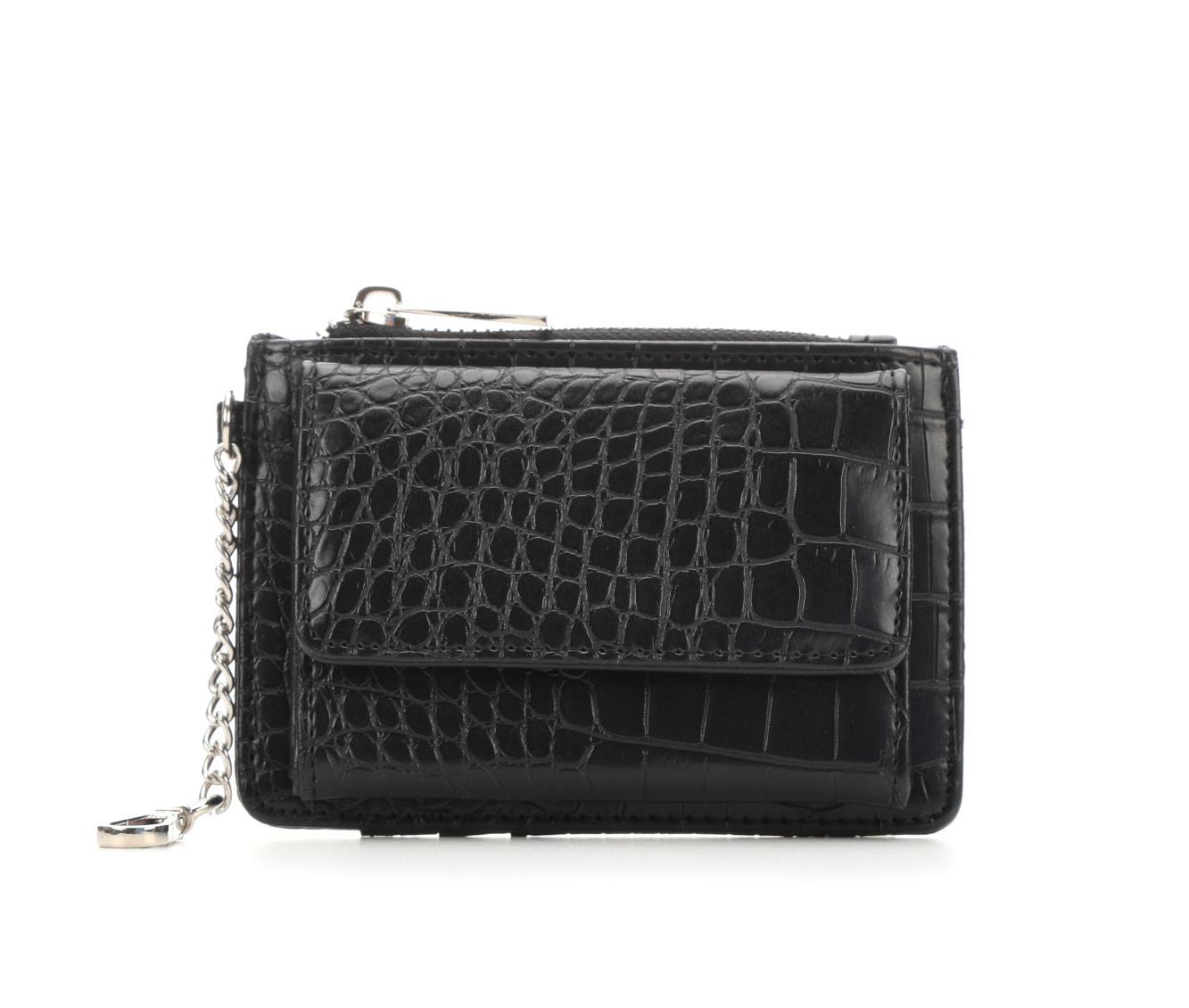 Madden Girl Croco/Pu Zip Wallet