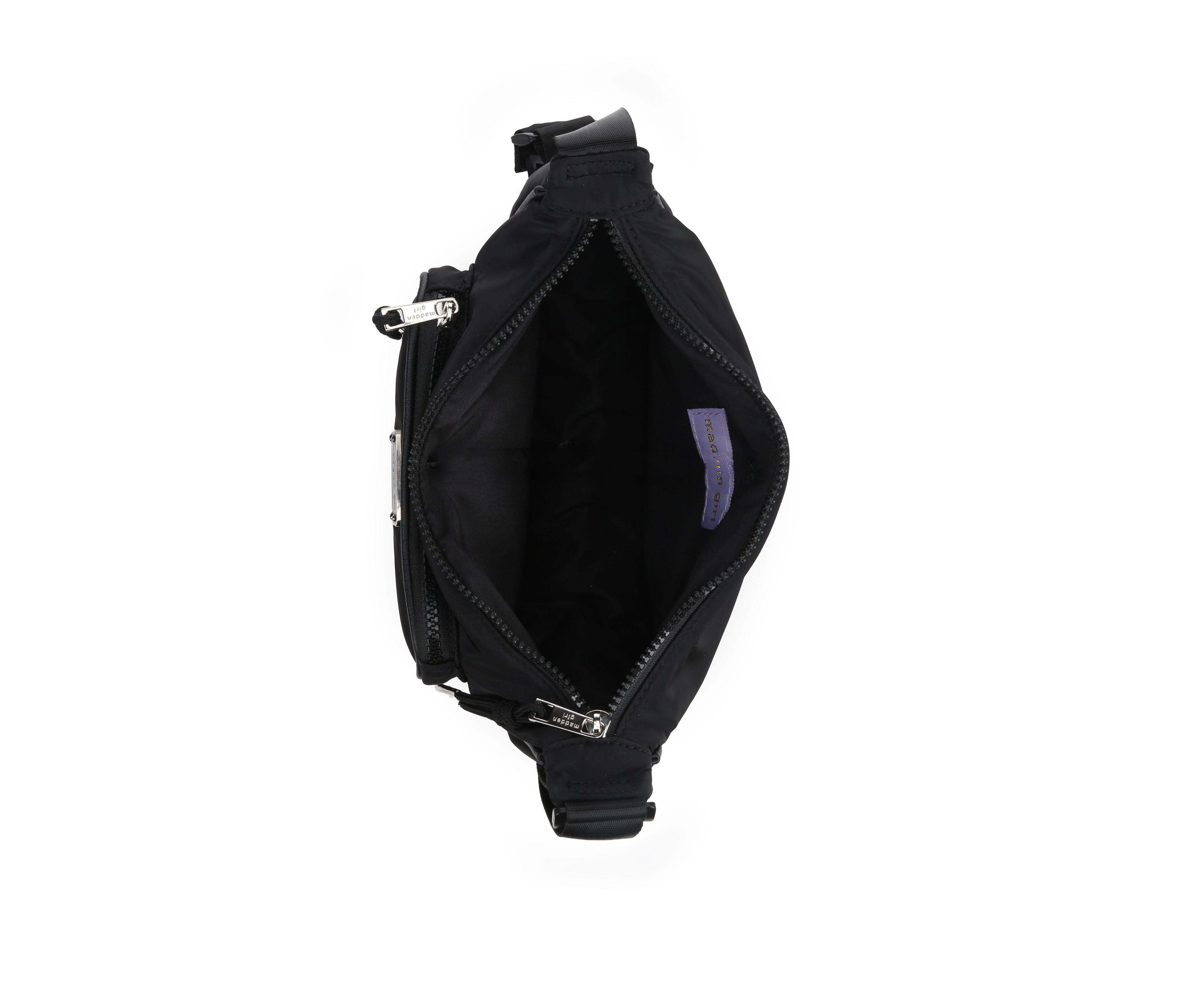 Madden Girl Nylon Cresecent Handbag