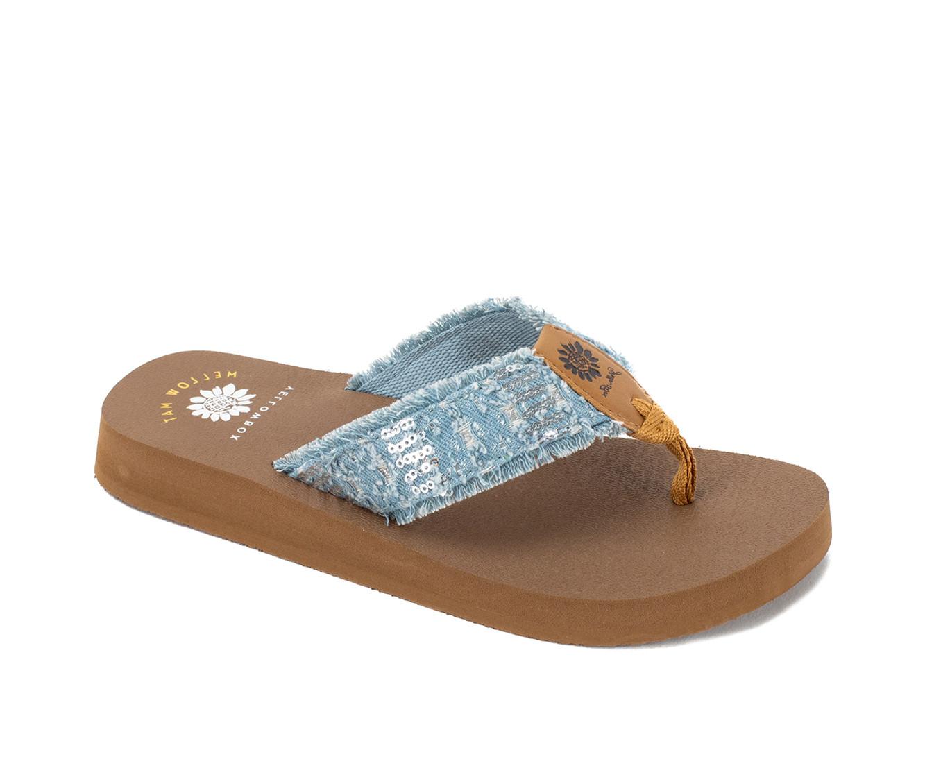 Women's Yellow Box Nayama Flip-Flops