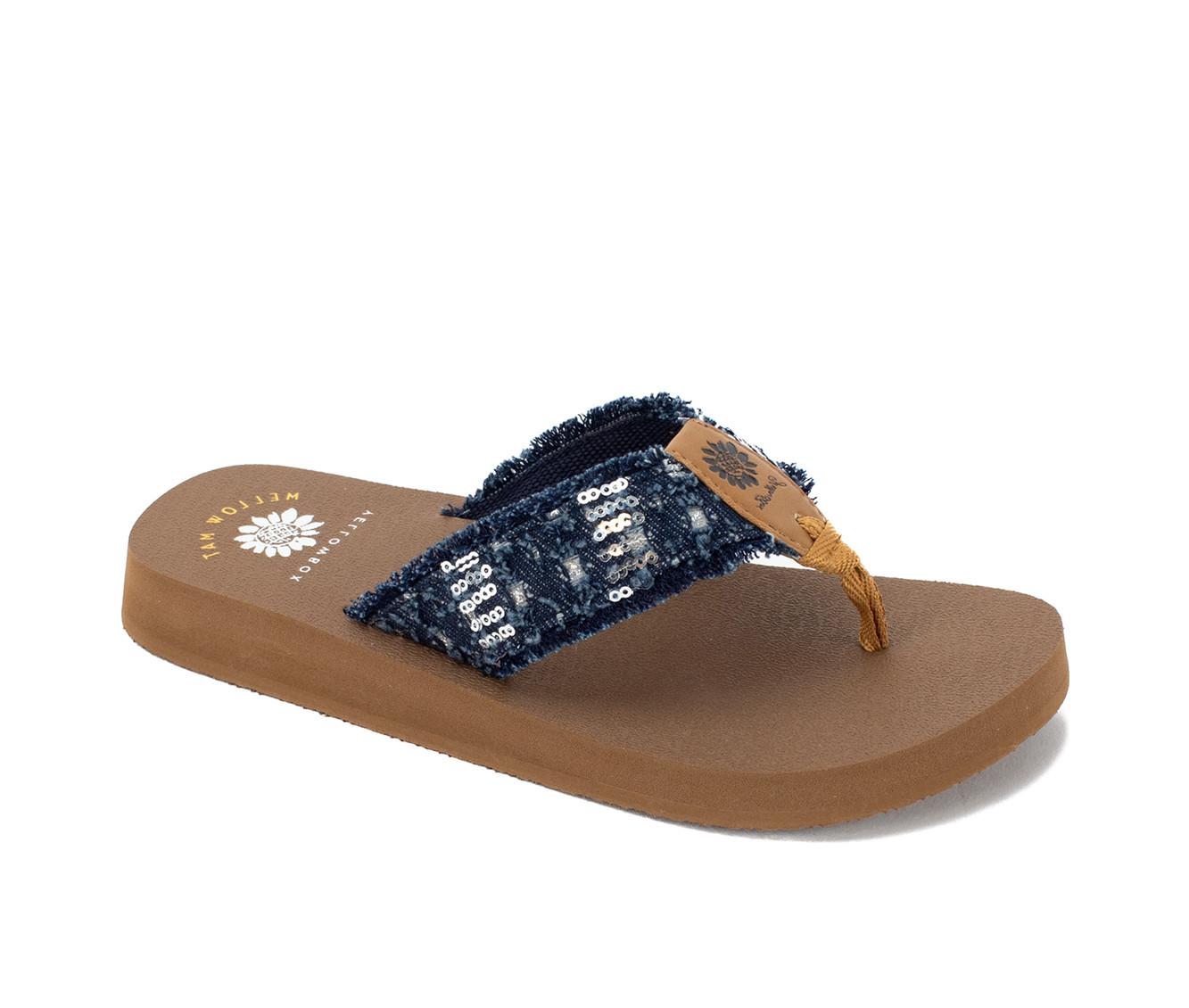 Women's Yellow Box Nayama Flip-Flops