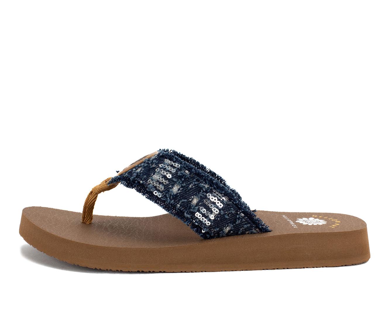 Women's Yellow Box Nayama Flip-Flops