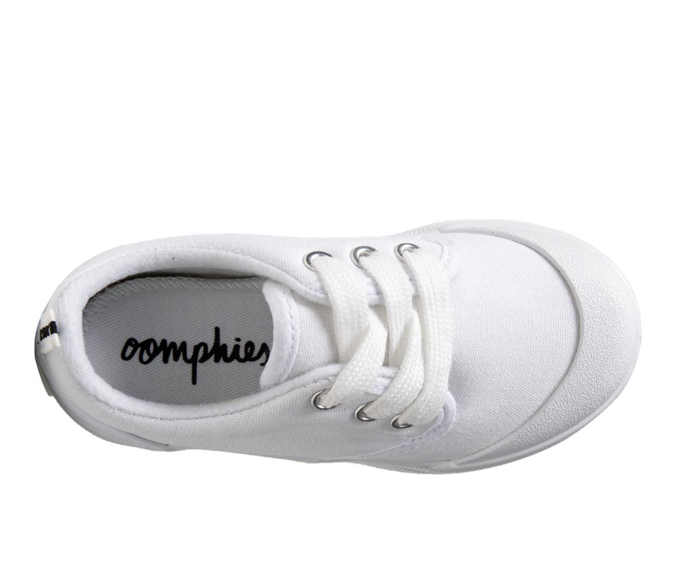 Girls' Oomphies Infant, Toddler & Little Kids Shelby Canvas Sneakers