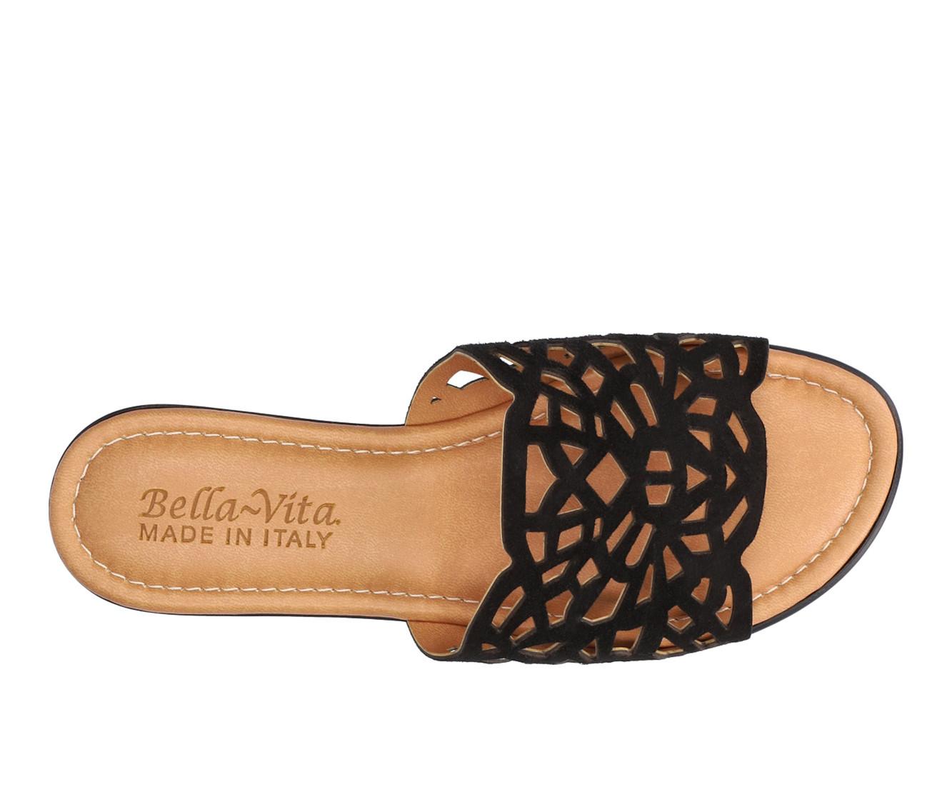 Women's Bella Vita Italy Cas Low Wedge Sandals