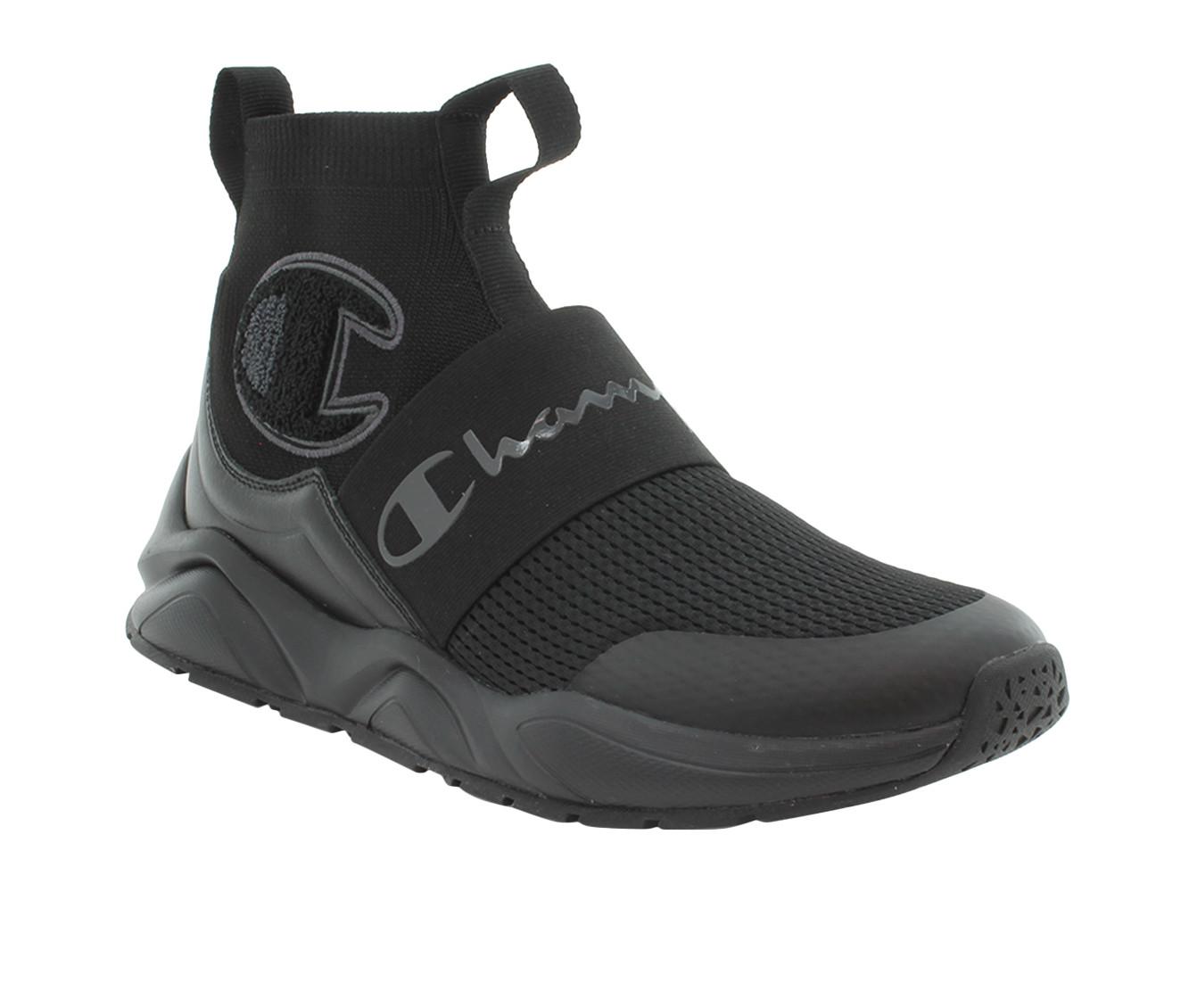 Men's Champion Rally Pro High-Top Slip On Sneakers